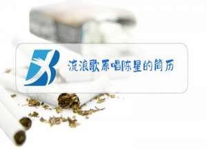 流浪歌原唱陈星的简历