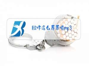 脸咋这么厚原唱mp3