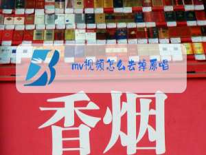 mv视频怎么去掉原唱