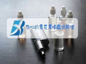 伤心的雪花原唱歌词简谱