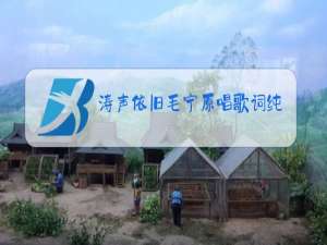 涛声依旧毛宁原唱歌词纯音乐