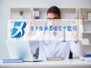 涛声依旧原唱毛宁歌词