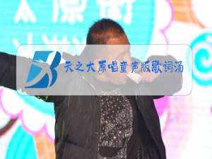 天之大原唱童声版歌词汤非