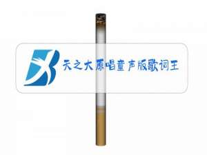 天之大原唱童声版歌词王琪