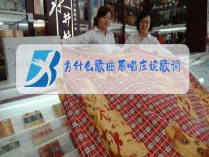 为什么歌曲原唱庄妮歌词