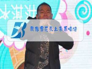 我像雪花天上来原唱谱
