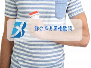 缘分五月原唱歌词