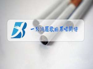 一只鸿雁歌曲原唱简谱