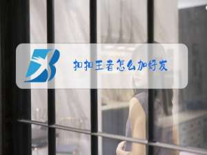 扣扣王者怎么加好友