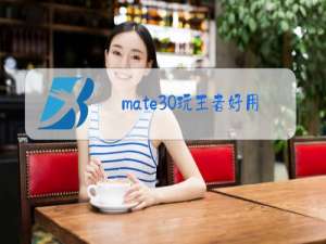 mate30玩王者好用吗