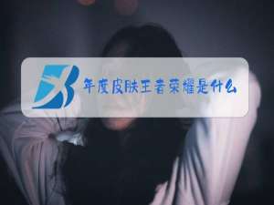 年度皮肤王者荣耀是什么样的