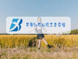 苹果5s可以玩王者荣耀吗
