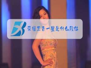 荣耀王者一星是什么段位