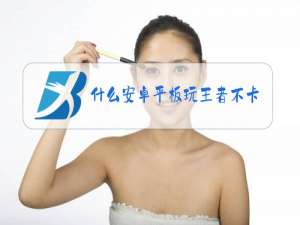 什么安卓平板玩王者不卡