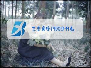 王者巅峰1900分什么水平