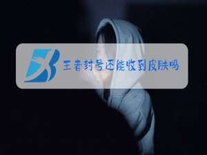 王者封号还能收到皮肤吗