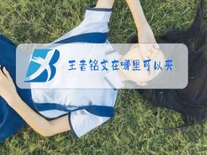 王者铭文在哪里可以买
