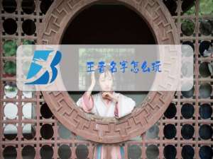 王者名字怎么玩