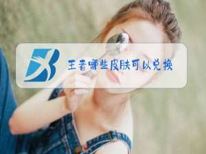 王者哪些皮肤可以兑换