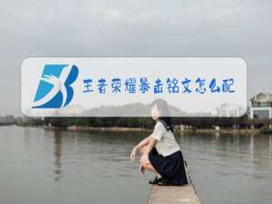 王者荣耀暴击铭文怎么配