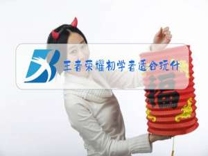 王者荣耀初学者适合玩什么