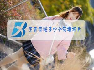 王者荣耀多少个英雄碎片换一个英雄