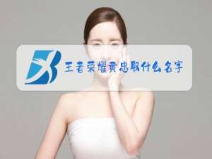 王者荣耀黄忠取什么名字好听