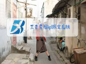 王者荣耀kpl限定皮肤怎么买