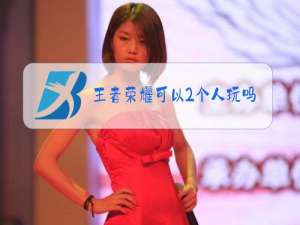 王者荣耀可以2个人玩吗