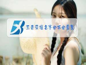王者荣耀名字会不会重复