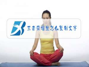 王者荣耀里怎么复制文字