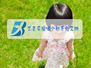 王者荣耀哪个射手克艾琳