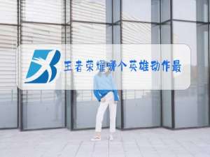 王者荣耀哪个英雄动作最多