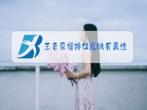 王者荣耀排位皮肤有属性加成吗