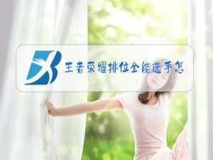 王者荣耀排位全能选手怎么设置