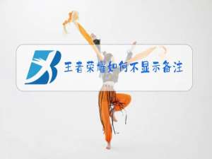 王者荣耀如何不显示备注名