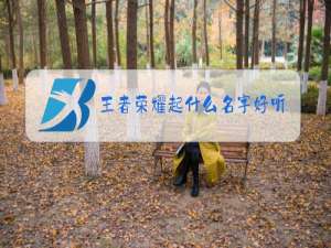 王者荣耀起什么名字好听霸气女