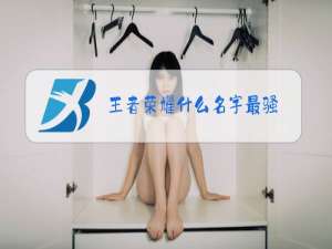 王者荣耀什么名字最骚