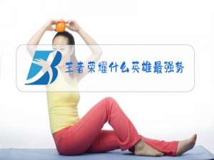 王者荣耀什么英雄最强势