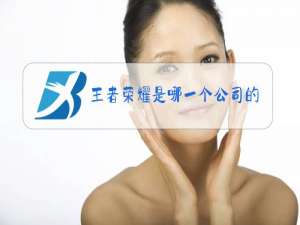 王者荣耀是哪一个公司的