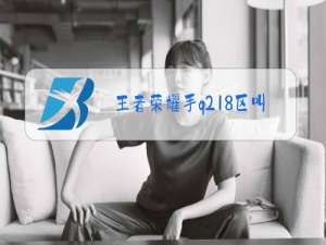 王者荣耀手q218区叫啥名字