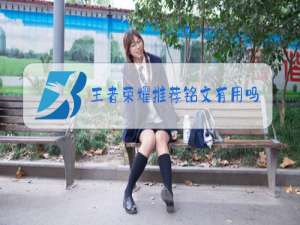 王者荣耀推荐铭文有用吗