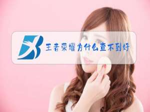 王者荣耀为什么查不到好友