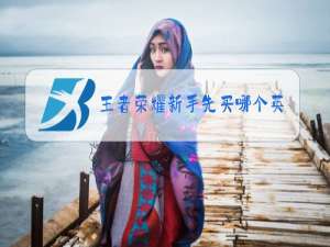 王者荣耀新手先买哪个英雄