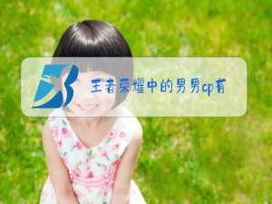 王者荣耀中的男男cp有哪些