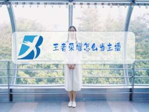 王者荣耀怎么当主播