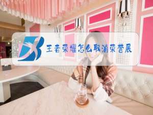 王者荣耀怎么取消荣誉展示