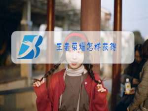 王者荣耀怎样获得