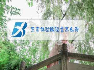 王者体验服铭文怎么得