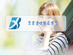 王者为啥撤退不了